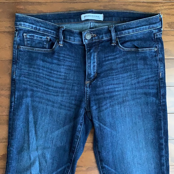 Banana Republic Premium Denim Skinny Ankle Jean Size 28 - Picture 2 of 9
